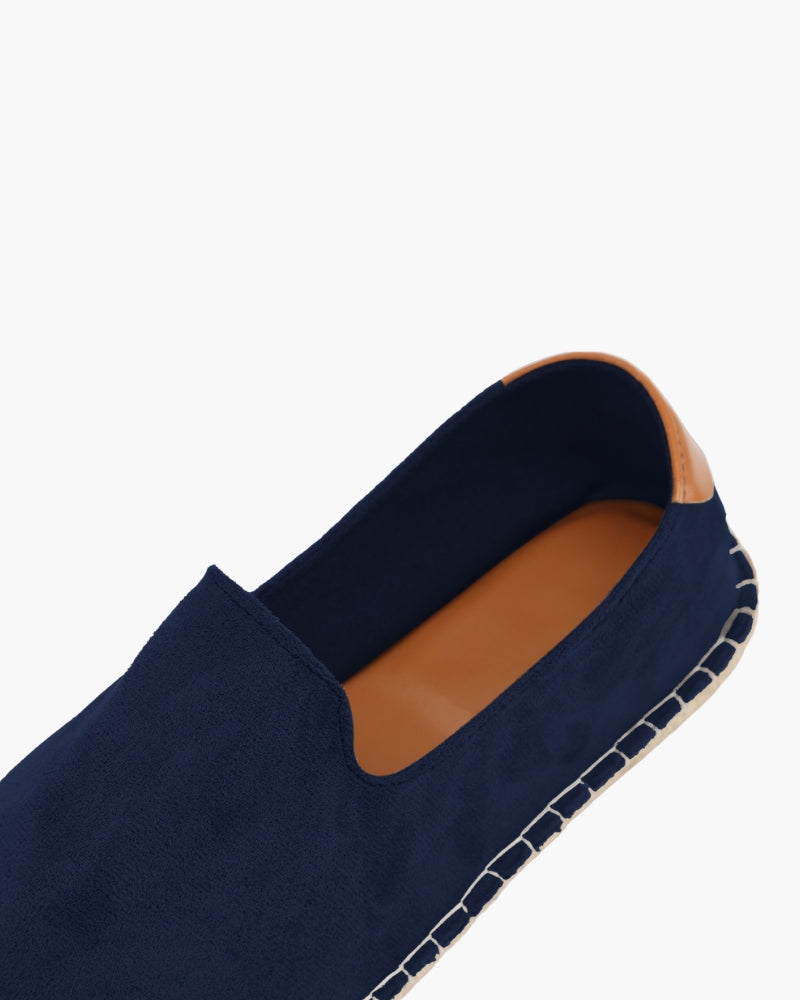 Soho Espadrilles studio view black shoe Italian Design