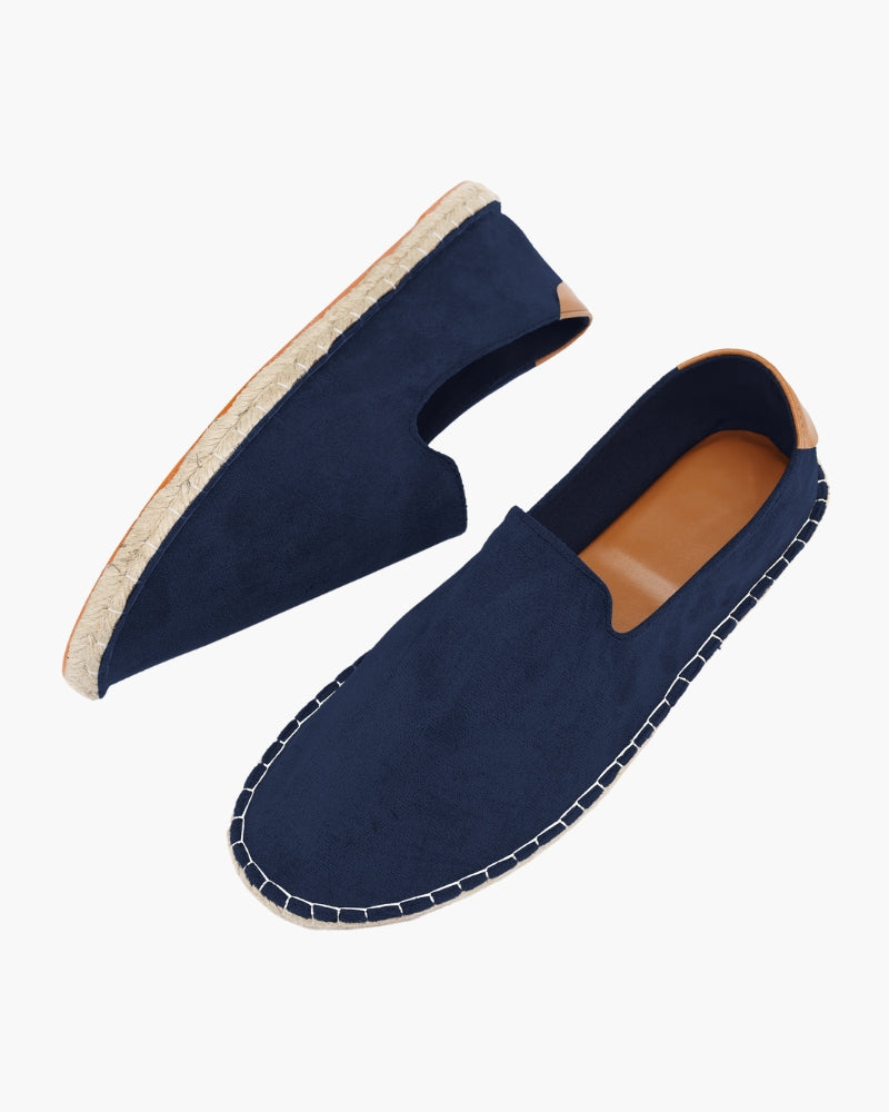 Soho Espadrilles editorial view black shoe Italian Design