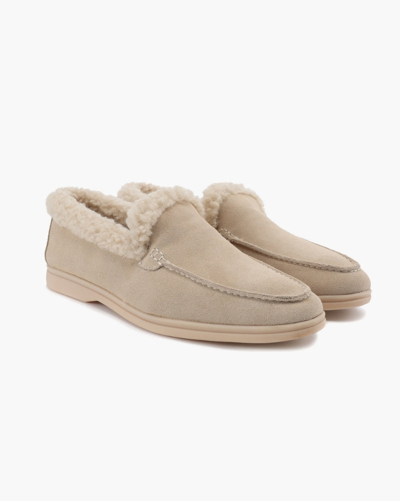 Fur-Lined Premium Loafers alternate view 1 Italian Design Pianizzo