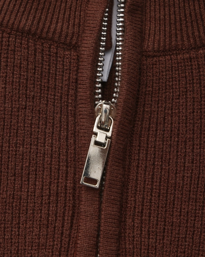 Refined Half-Zip Knit Pullover alternate view 2 Italian Design Pianizzo
