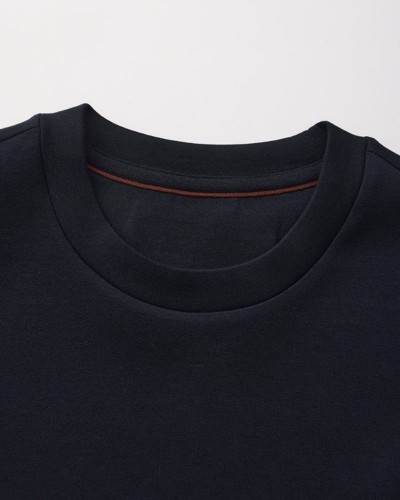 Classic Modal Blend Crewneck Sweatshirt alternate view 3 Italian Design Pianizzo