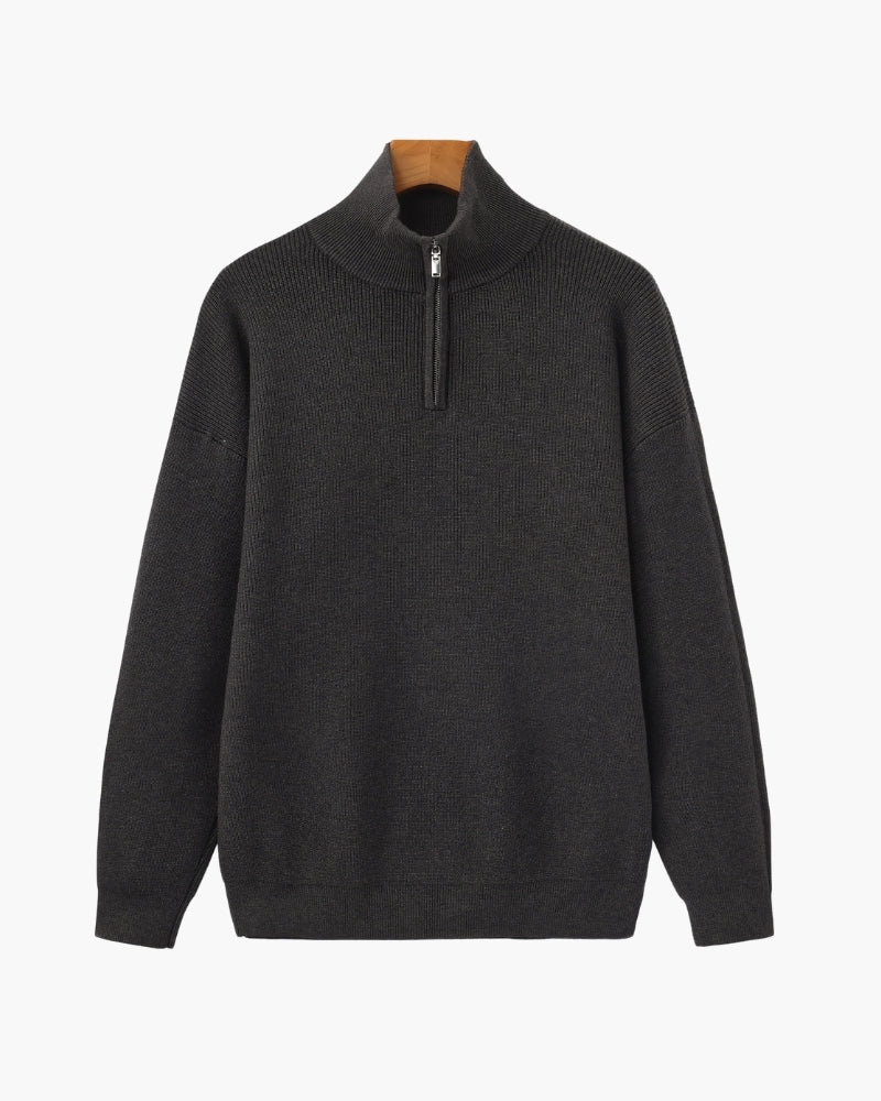 Refined Half-Zip Knit Pullover alternate view 6 Italian Design Pianizzo