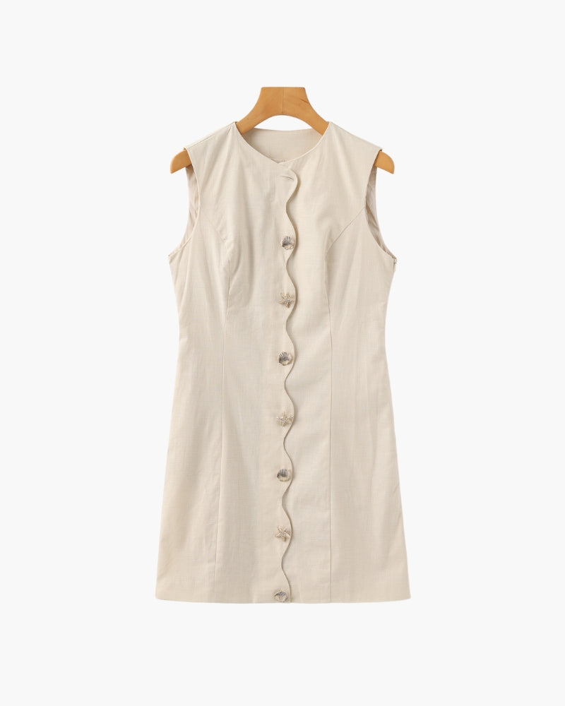 Shellie Dress on-body view dress Italian Design