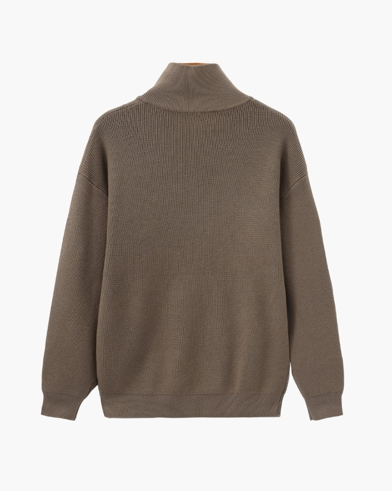 Refined Half-Zip Knit Pullover alternate view 14 Italian Design Pianizzo