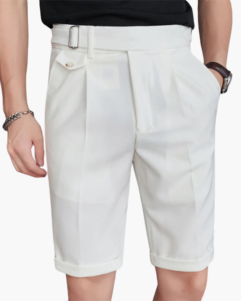 Paris Short Pantalon product view white trouser Italian Design