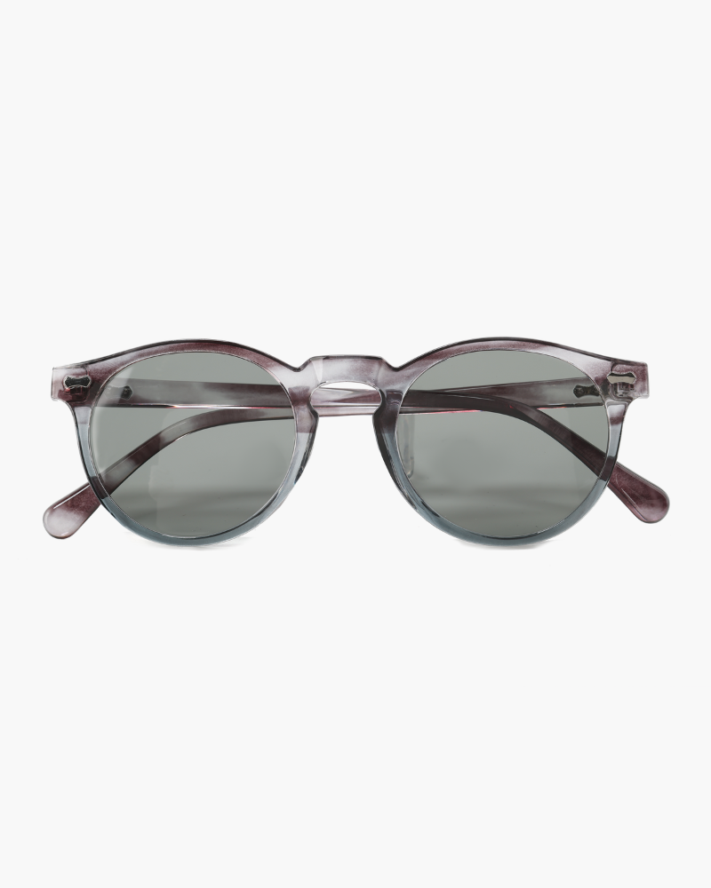 Old Money Sunglasses (Polarised) front view transparant sunglasses Italian Design