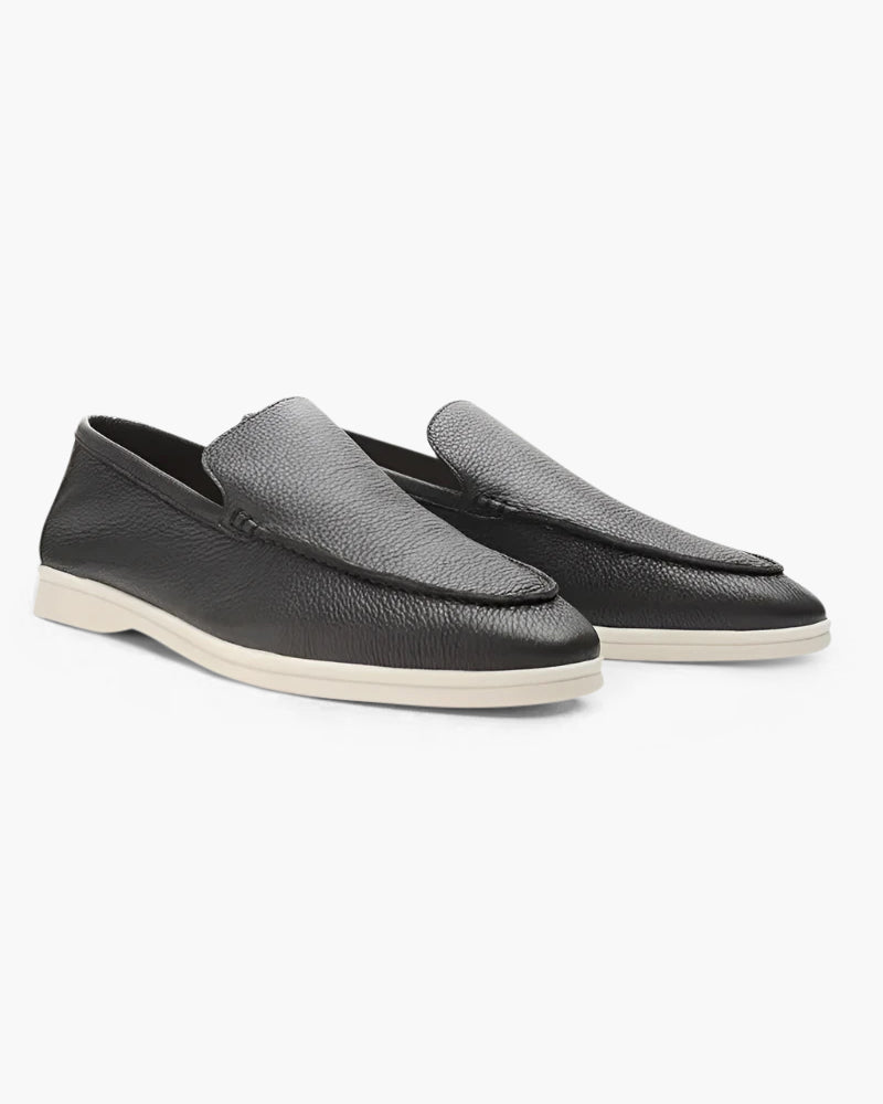 Mocassim Masculino de Couro Bovino