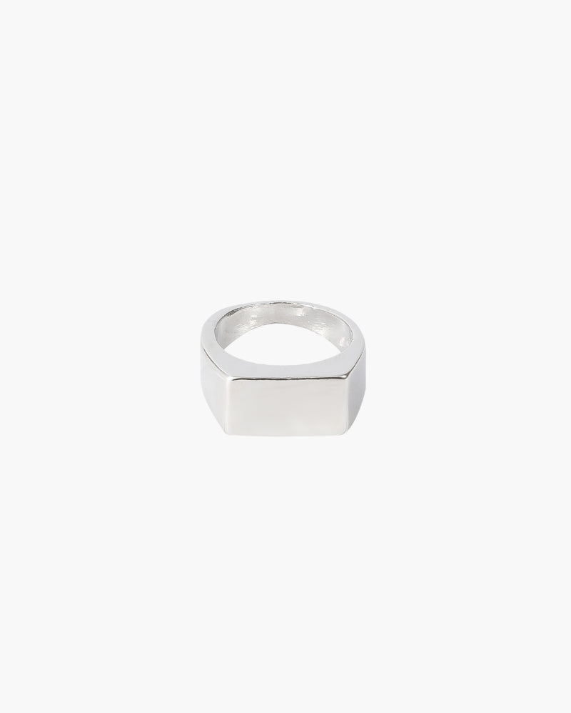 Axis Ring side profile gold jewelry Italian Design