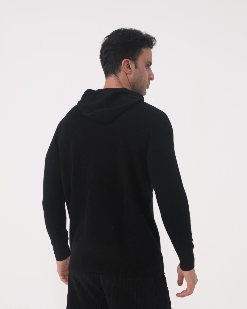 Moletom em 100% Cashmere com Capuz – Positano