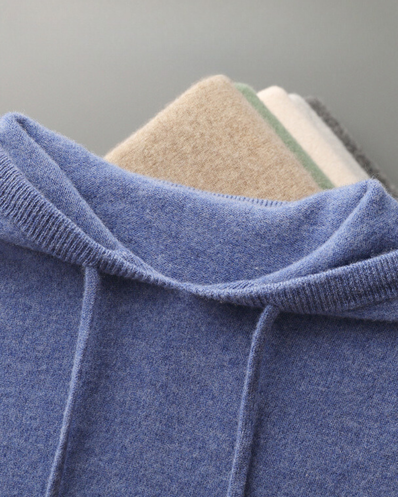 Moletom em 100% Cashmere com Capuz – Positano