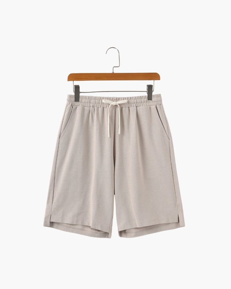 Ace Court Shorts on-body view white shorts Italian Design