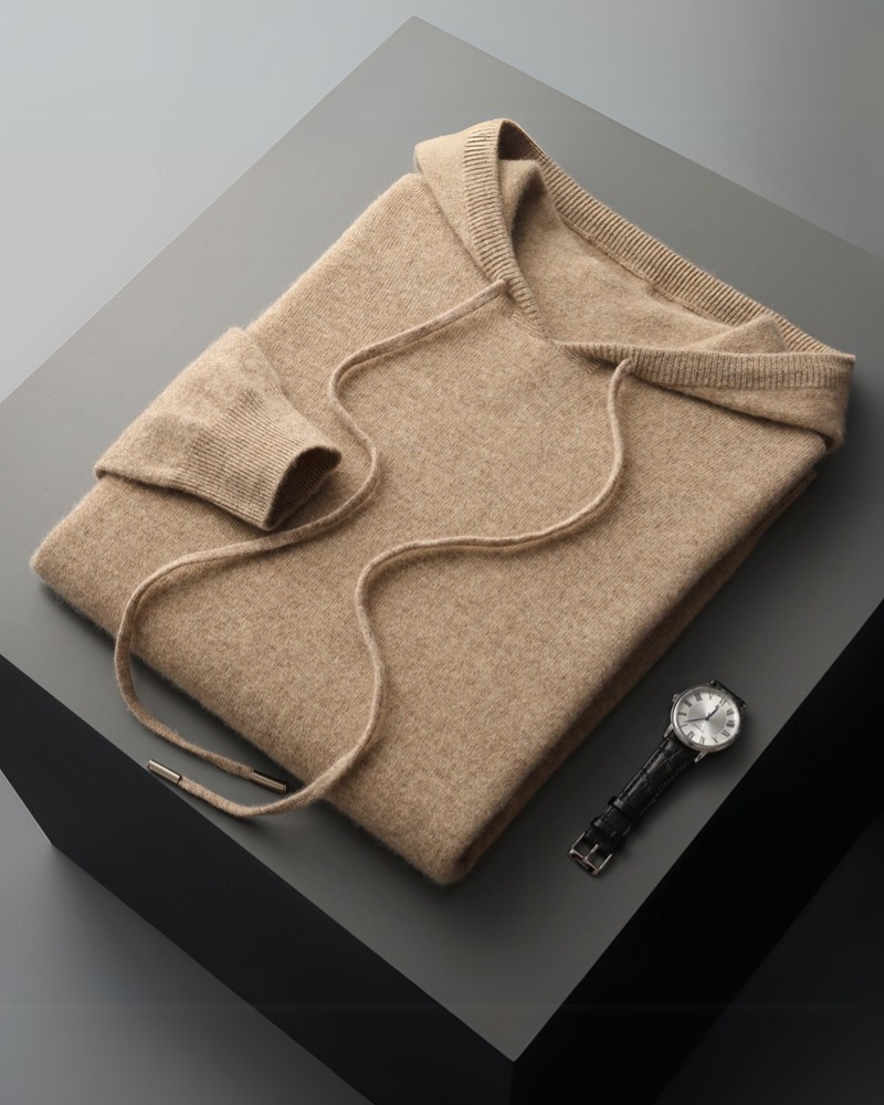 Moletom em 100% Cashmere com Capuz – Positano