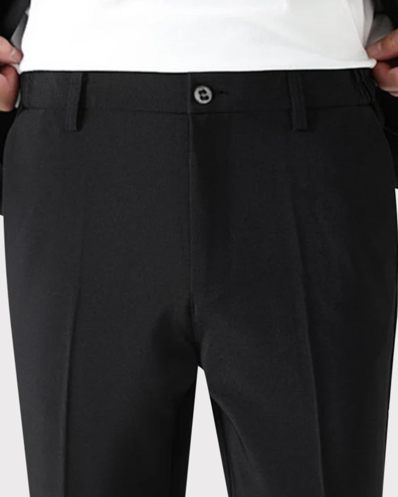 Old Money Smart Casual Set lifestyle view black set Italian Design