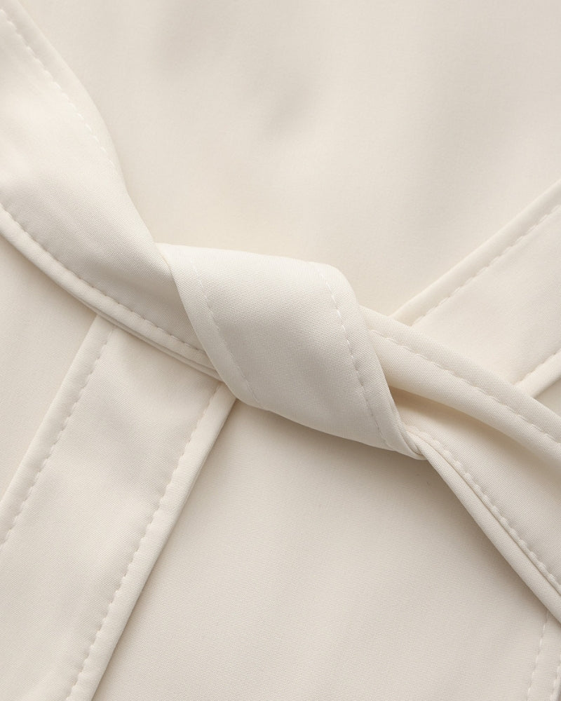 Heritage Trench styling view beige outerwear Italian Design