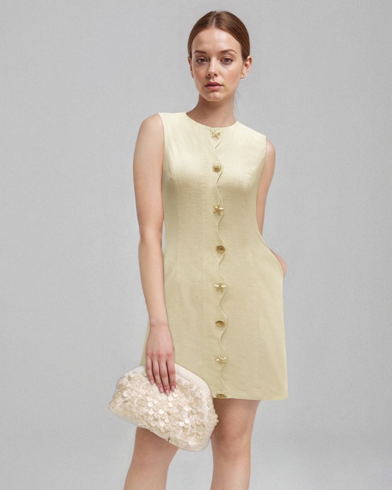 Shellie Dress side profile dress Italian Design