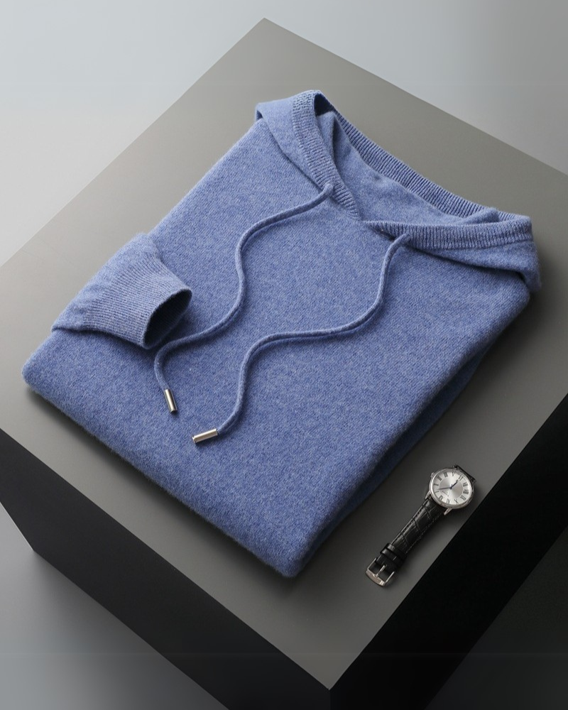 Moletom em 100% Cashmere com Capuz – Positano