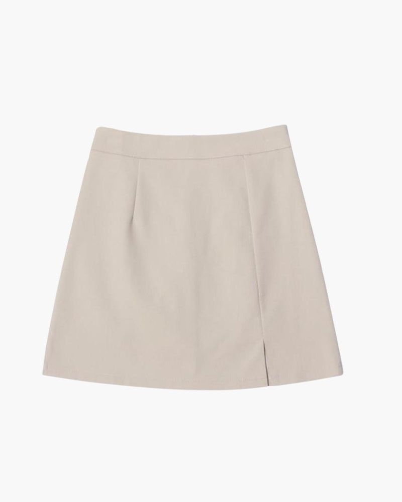 Oxford Straight Mini front view beige piece Italian Design