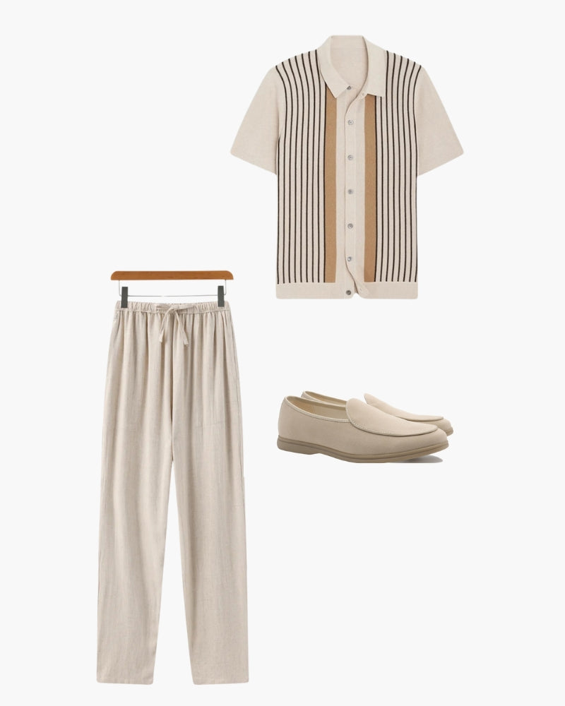 Mediterranean Retreat Edit front view set Italian Design