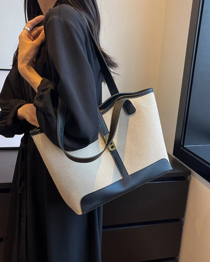 St Tropez Shoulderbag side profile brown bag Italian Design