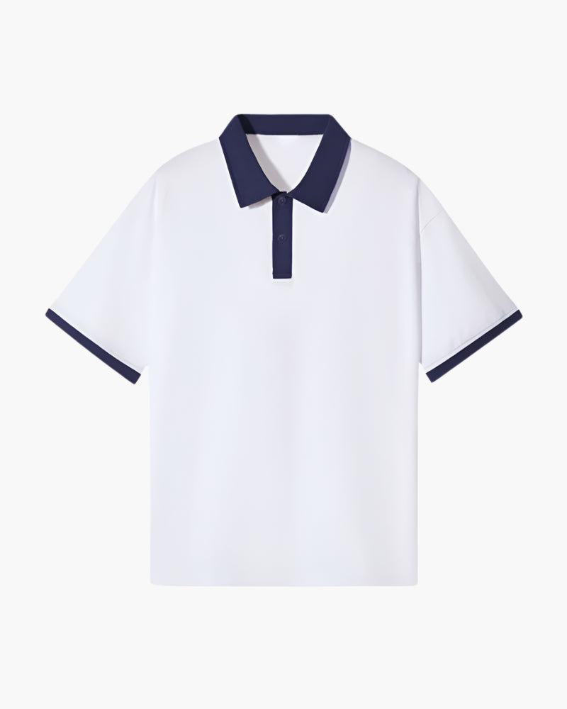 Como Cotton Polo brown navy all colorways cotton polo flat lay Italian Design Pianizzo