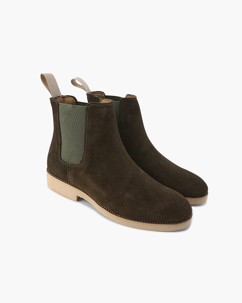 Old Money Chelsea Boots styling view black (leather) shoe Italian Design
