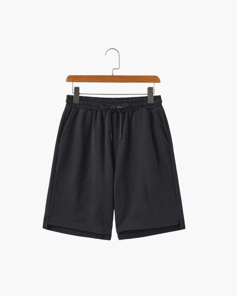 Ace Court Shorts side profile white shorts Italian Design