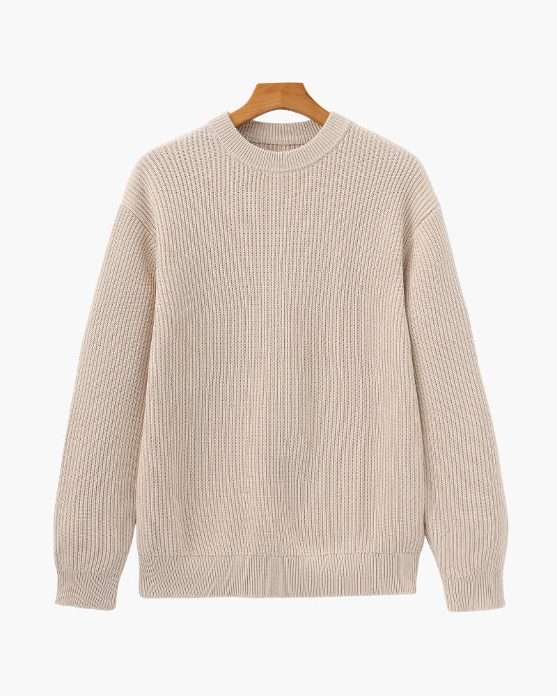 Rib Knit Crewneck alternate view 3 Italian Design Pianizzo