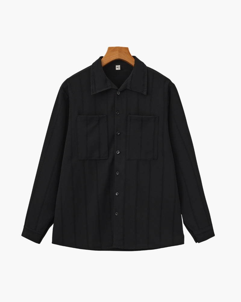 ST Tropez Ribbed Shirt alternate view 1 Italian Design Pianizzo