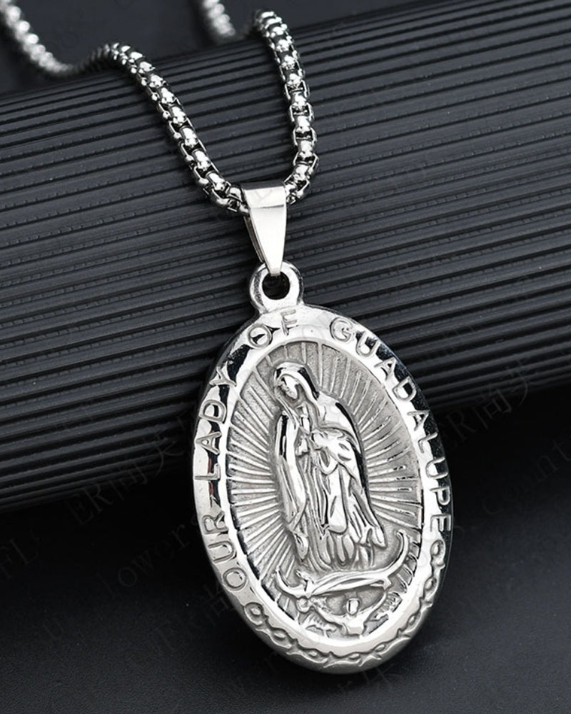 Oval Medallion side profile gold piece Italian Design