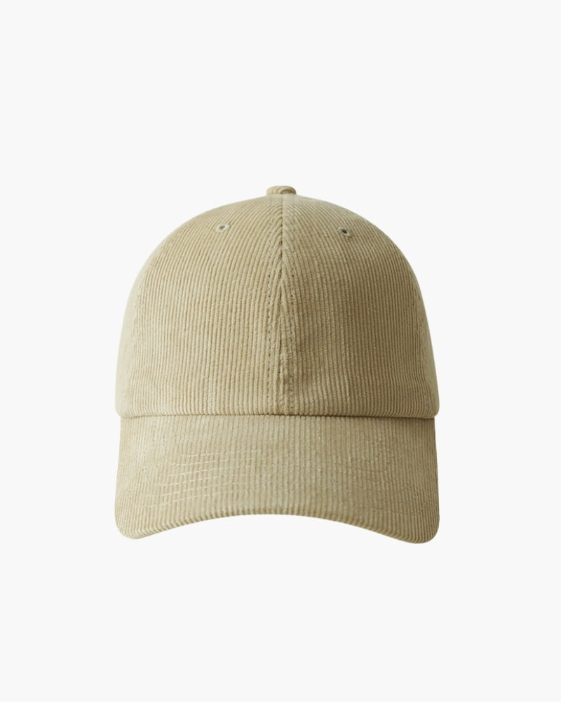 Classic Cord Cap detail view milky white cap Italian Design