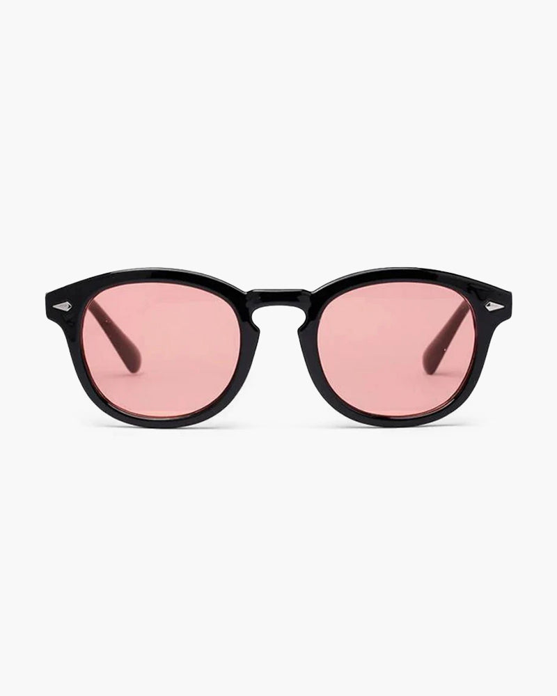 Old Money Tinted Glasses editorial view lila sunglasses Italian Design