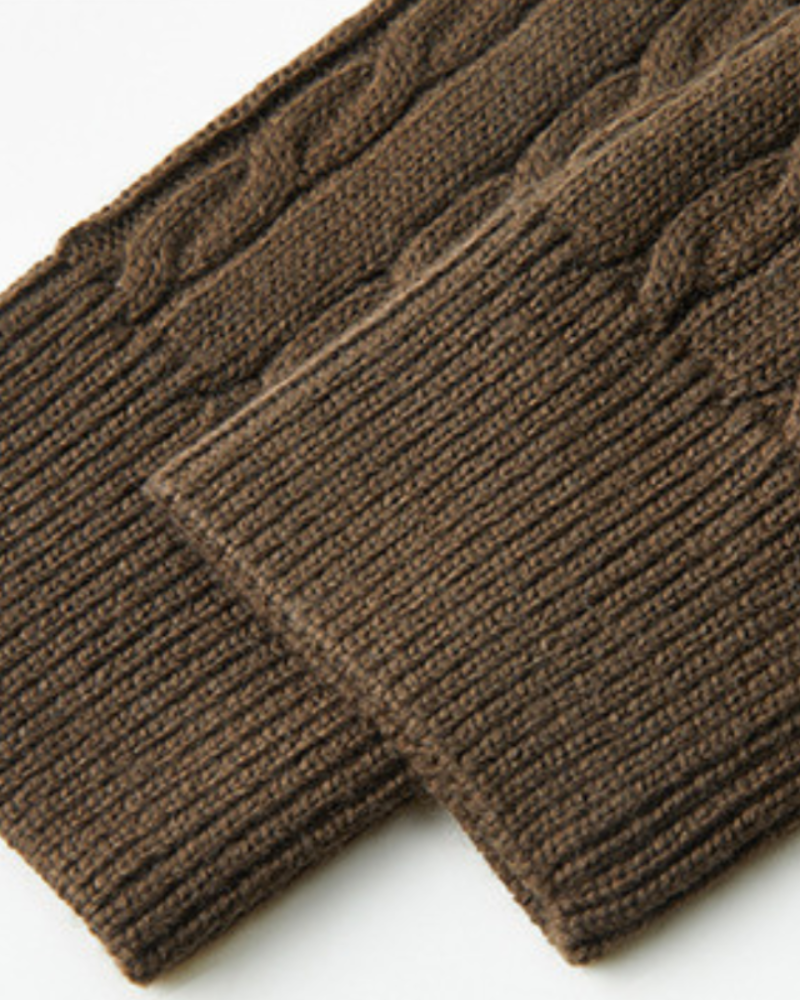 100% Premium Wool Zip Up side profile brown premium wool Italian Design