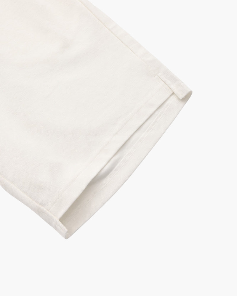 Ace Court Shorts lifestyle view white shorts Italian Design