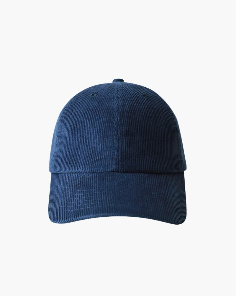 Classic Cord Cap product view apricot cap Italian Design