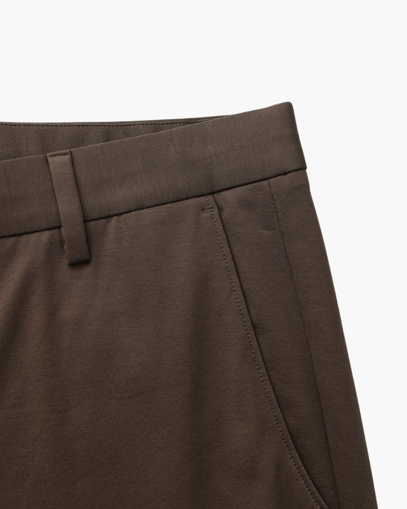 Wool Blend Trousers editorial view blue wool Italian Design