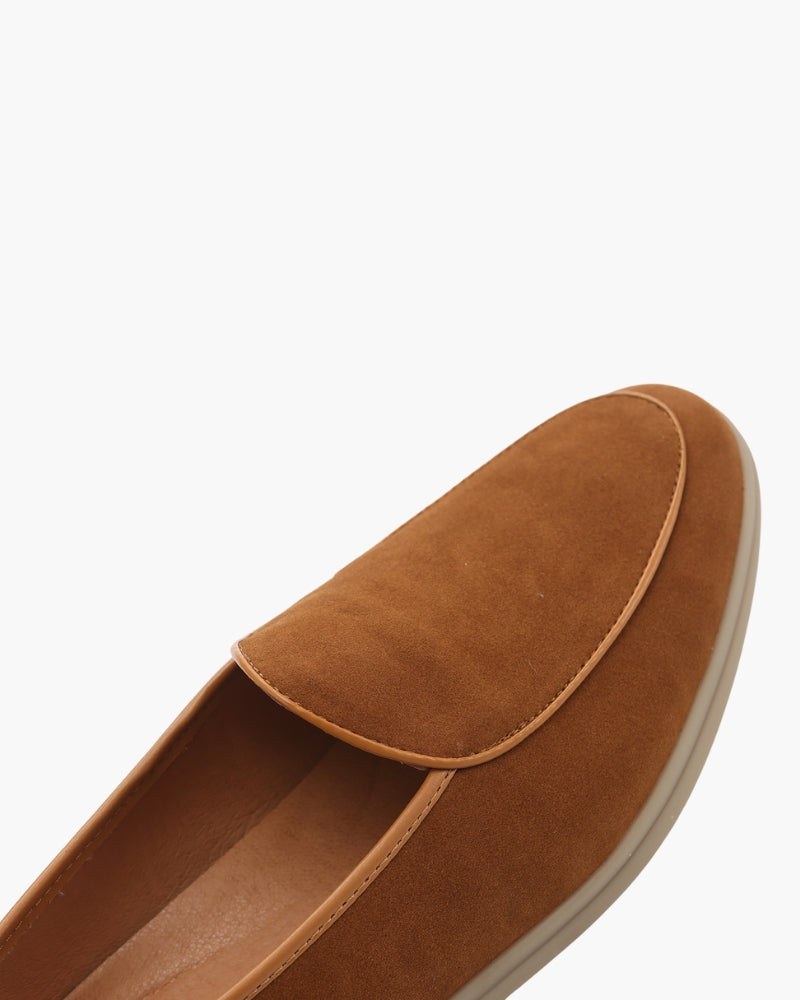 The Stirling Loafer product view brown shoe Italian Design