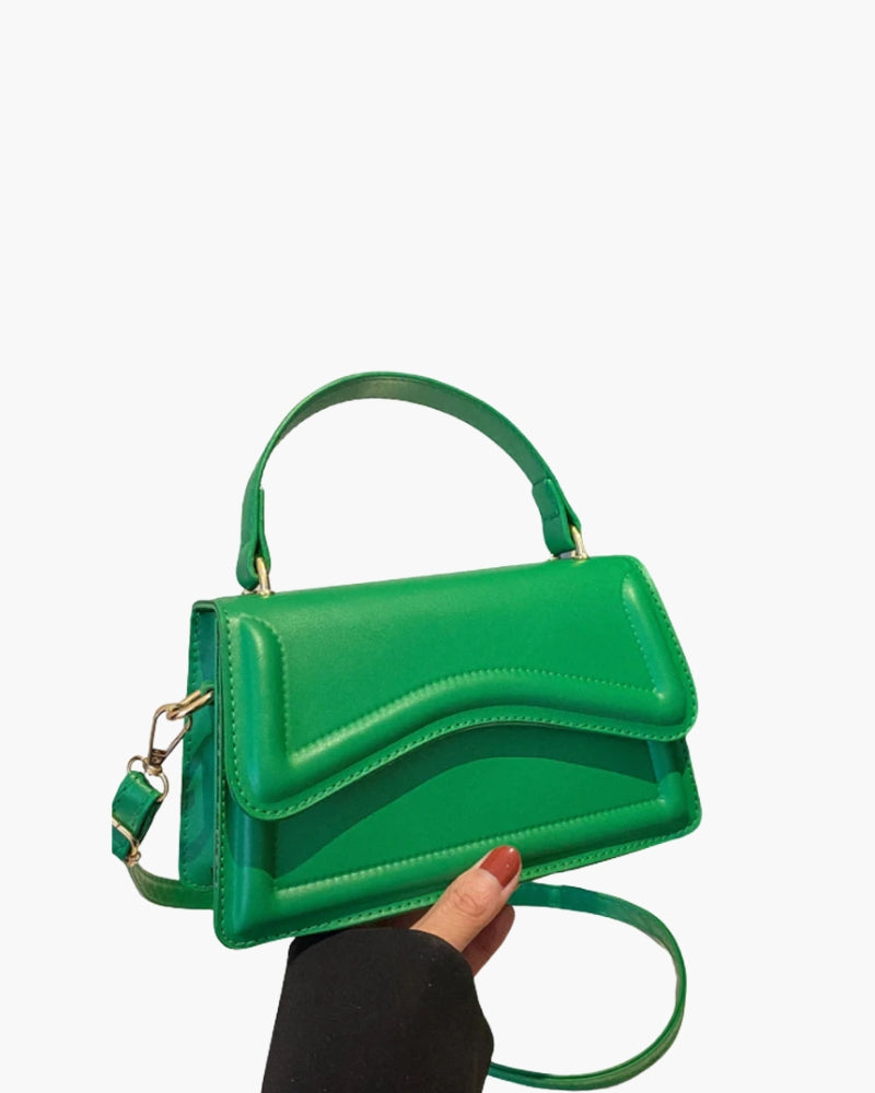 The Ibiza Handbag detail view white bag Italian Design