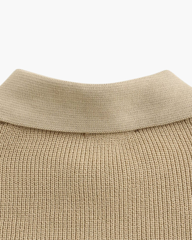 Cesare Half Zip Sweater alternate view 3 Italian Design Pianizzo